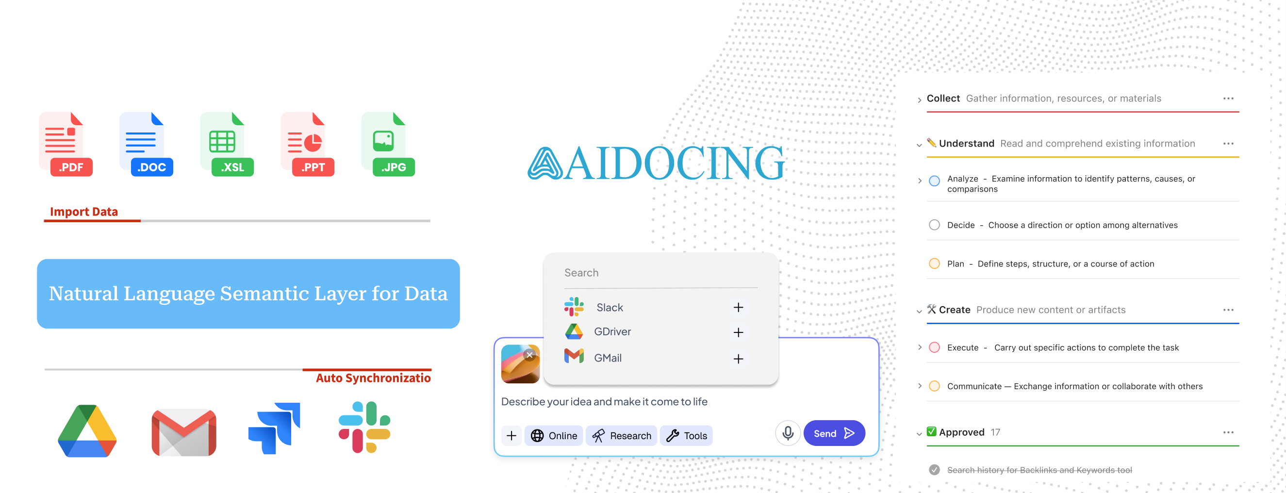 How AIDocng Works Illustration